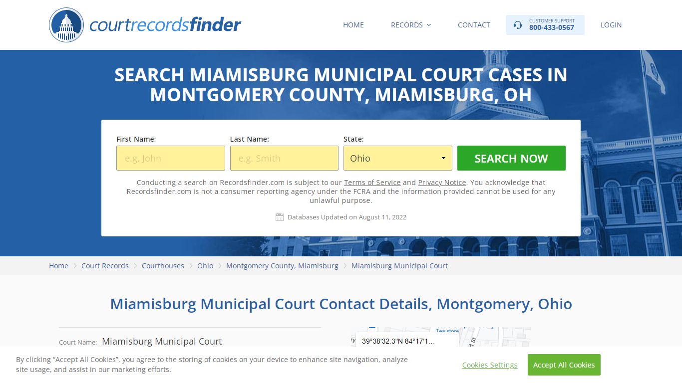 Miamisburg Municipal Court Case Search - Montgomery County ...